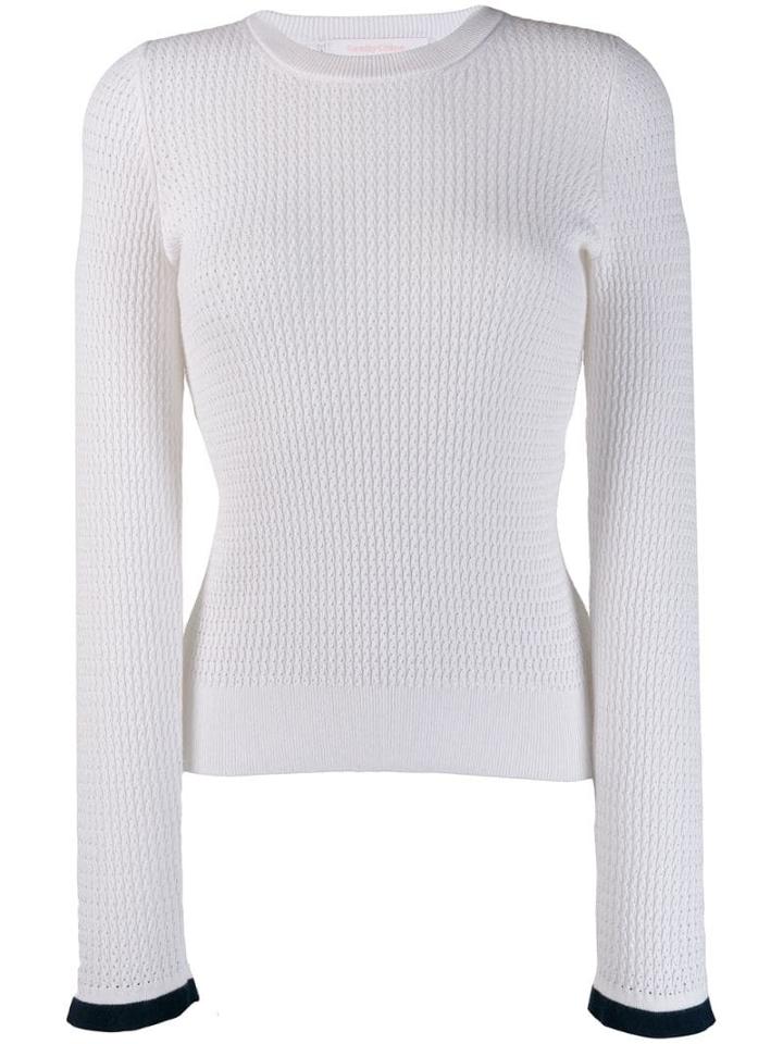 See By Chloé Twist Knit Sweater - White