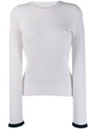 See By Chloé Twist Knit Sweater - White