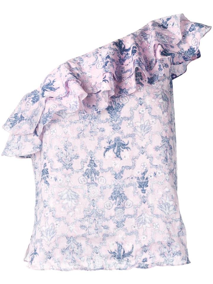 Isabel Marant Étoile One Shoulder Blouse - Pink