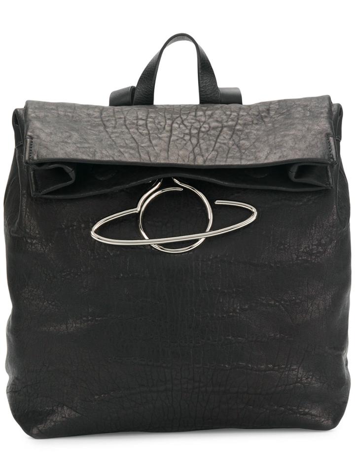 Vivienne Westwood Orb Pendant Backpack - Black