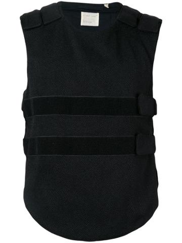 Helmut Lang Pre-owned 1998 Curved Hem Bullet Proof Vest - Black
