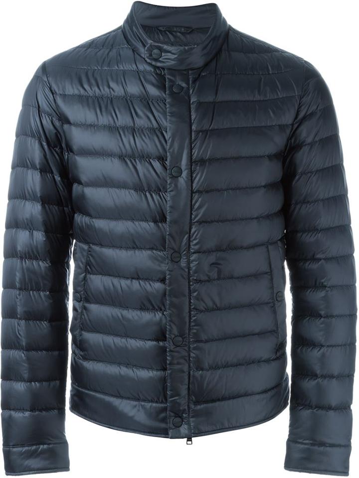 Herno Padded Jacket, Men's, Size: 52, Blue, Polyamide/feather Down