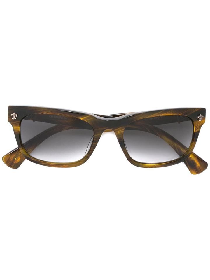 Chrome Hearts 'gittin Any' Sunglasses - Brown