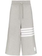 Thom Browne Striped Detail Track Pants - Grey