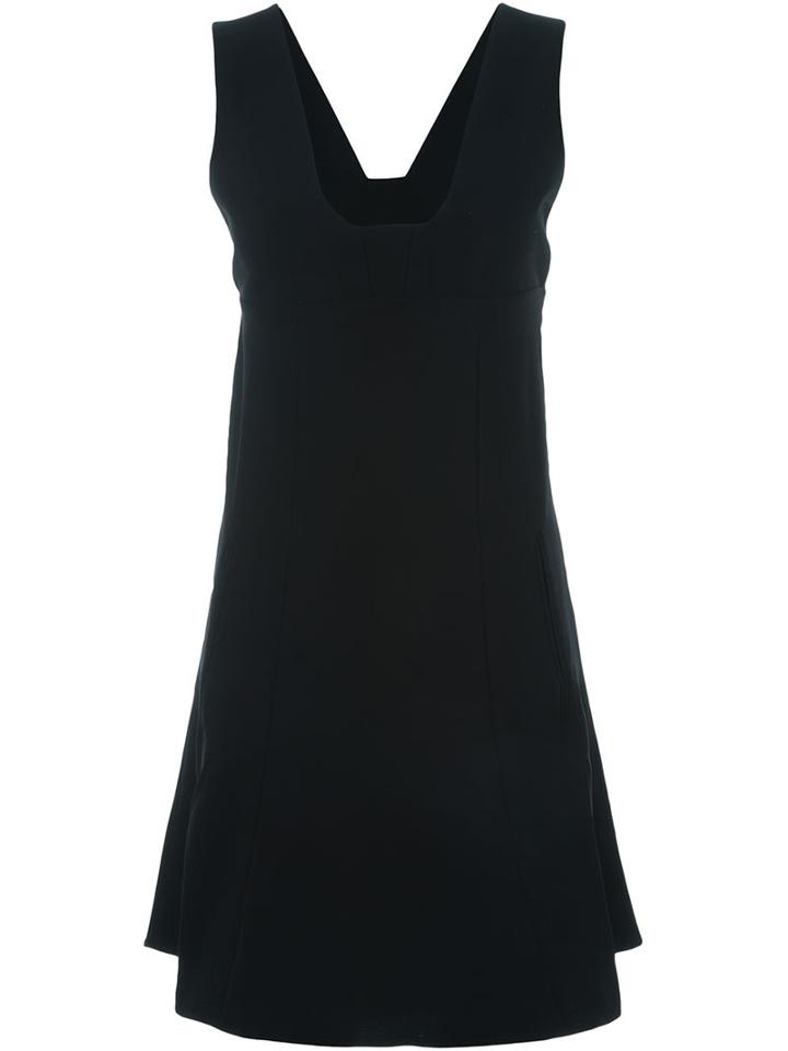T By Alexander Wang A-line Sleeveless Dress, Women's, Size: 4, Black, Polyester