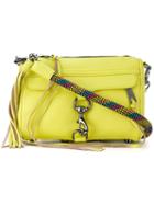 Rebecca Minkoff - Mac Rope Strap Shoulder Bag - Women - Leather/polyester - One Size, Yellow/orange, Leather/polyester