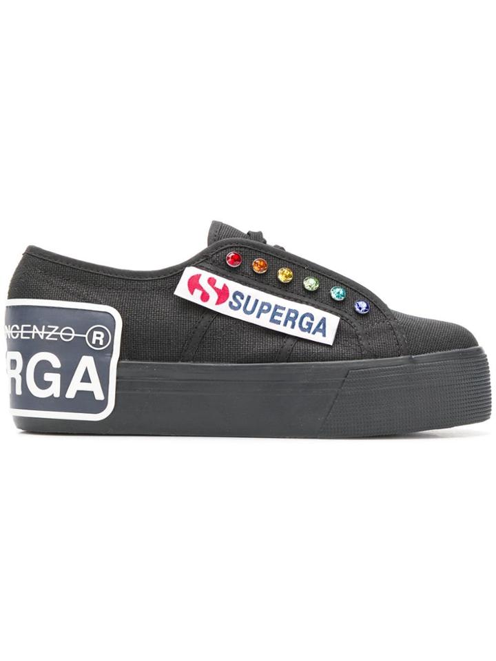 Marco De Vincenzo Marco De Vincenzo X Superga® Sneakers - Black