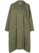T By Alexander Wang Oversized Hooded Parka - Grey
