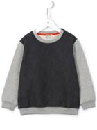 Kenzo Kids Quilted Sweatshirt, Boy's, Size: 6 Yrs, Grey