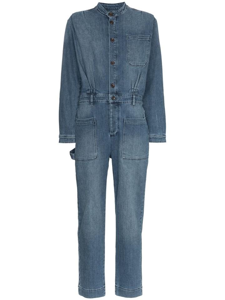 Frame Painter Denim Jumpsuit - Blue