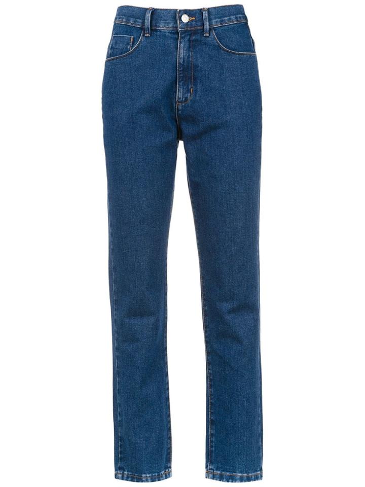 Egrey High Waisted Jeans - Blue