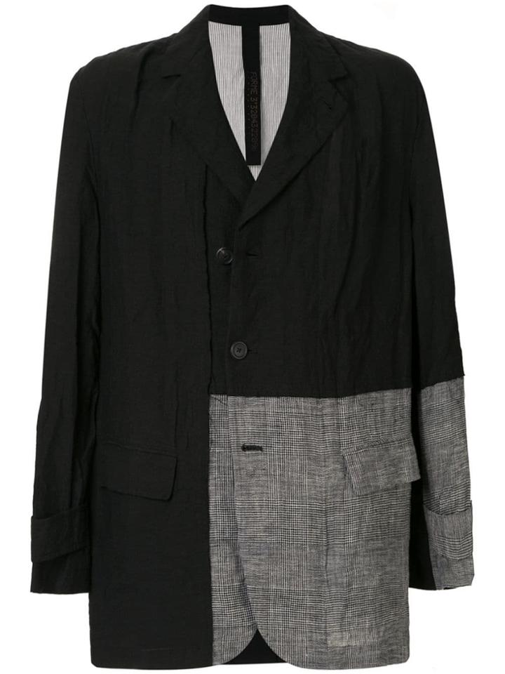 Forme D'expression Oversized Blazer - Black