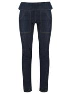 Andrea Bogosian Skinny Jeans, Women's, Size: P, Blue, Cotton/polyester