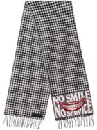 Stella Mccartney No Smile No Service Scarf - Black