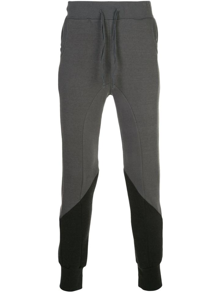 Aviator Nation Glider Two-tone Track Pants - Grey