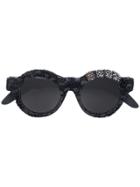 Kuboraum A1 Hive Mask Sunglasses - Black