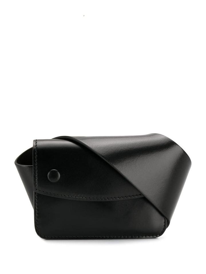 Maison Margiela Snap Fastening Belt Bag - Black