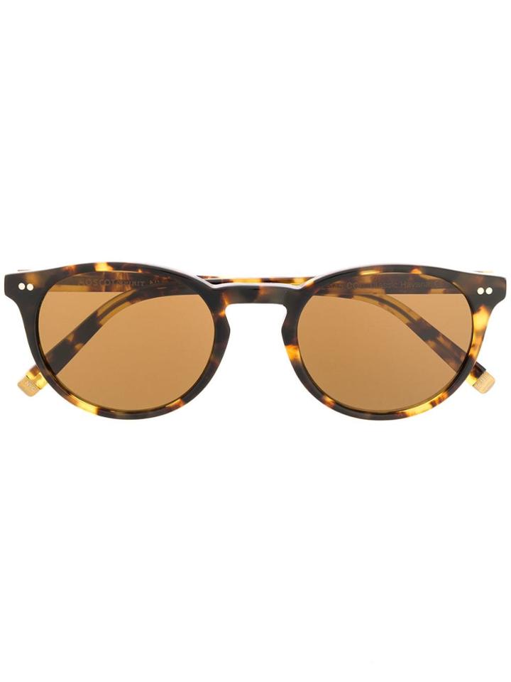 Moscot Round Frame Sunglasses - Brown