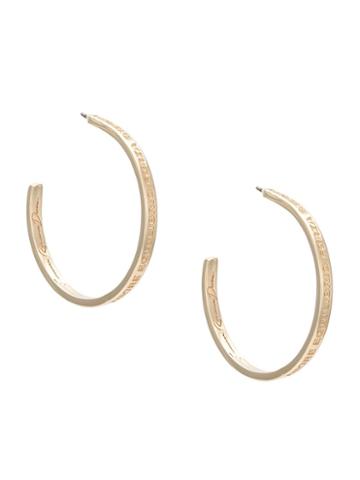 Francesca Romana Diana Hoop Earring, Women's, Metallic