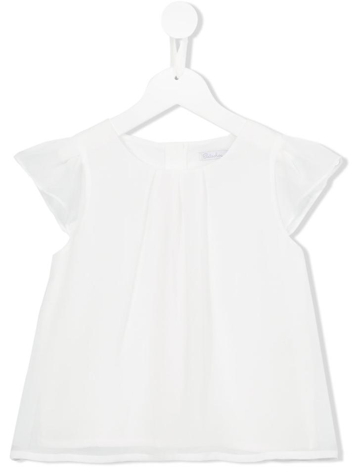 Patachou Shortsleeved Blouse, Girl's, Size: 8 Yrs, White