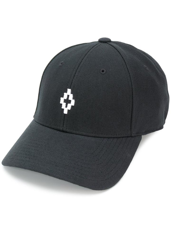 Marcelo Burlon County Of Milan Cross Logo Cap - Black