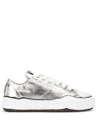 Maison Mihara Yasuhiro Metallic Style Sneakers - Silver