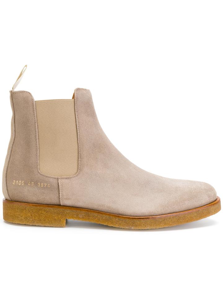Common Projects Chelsea Boots - Grey