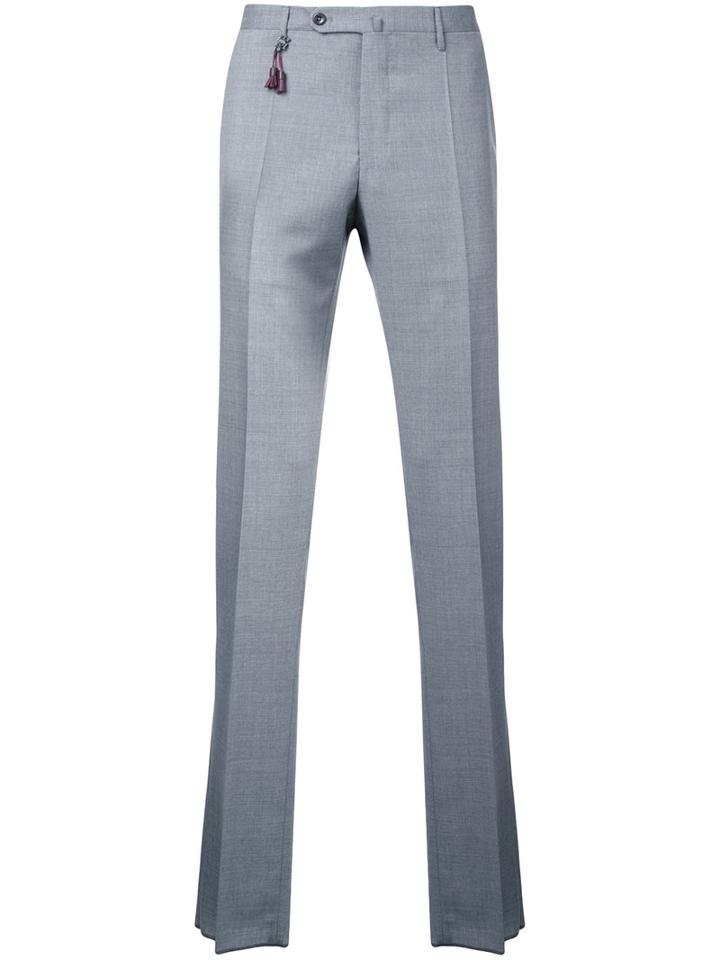 Incotex Tailored Trousers, Men's, Size: 44, Grey, Wool