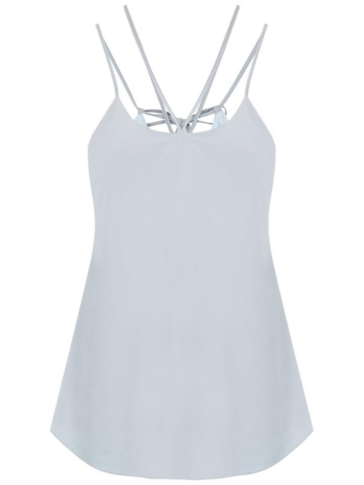 Uma Raquel Davidowicz Magali Strappy Top - Blue