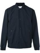 Julien David Bomber Jacket, Men's, Size: Medium, Blue, Polyester