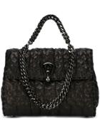 Ermanno Scervino Textured Tote - Black
