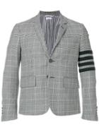 Thom Browne 4-bar Prince Of Wales Sport Coat - Grey