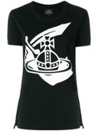 Vivienne Westwood Anglomania Printed Orb T-shirt - Black