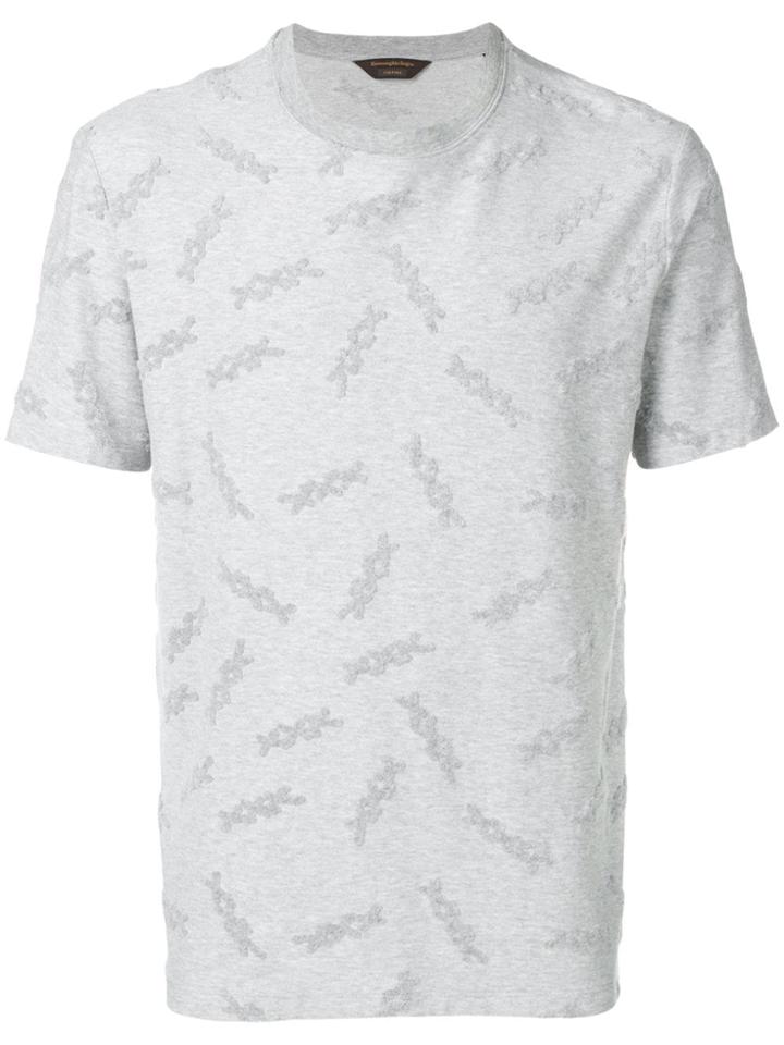 Ermenegildo Zegna Xxx Logo Short-sleeve T-shirt - Grey