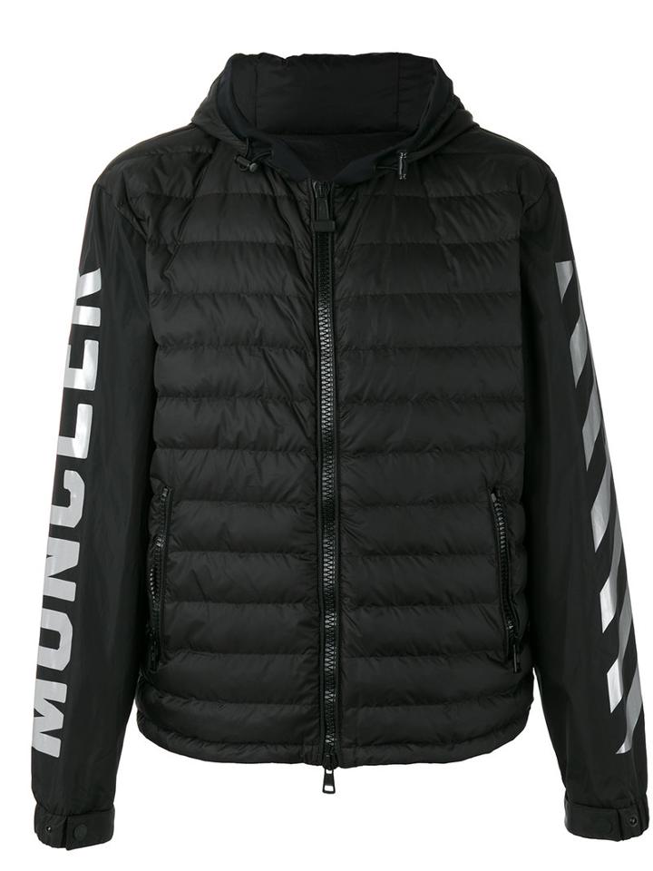 Moncler X Off-white Tablier Jacket, Men's, Size: 3, Black, Polyamide/feather Down/polyester