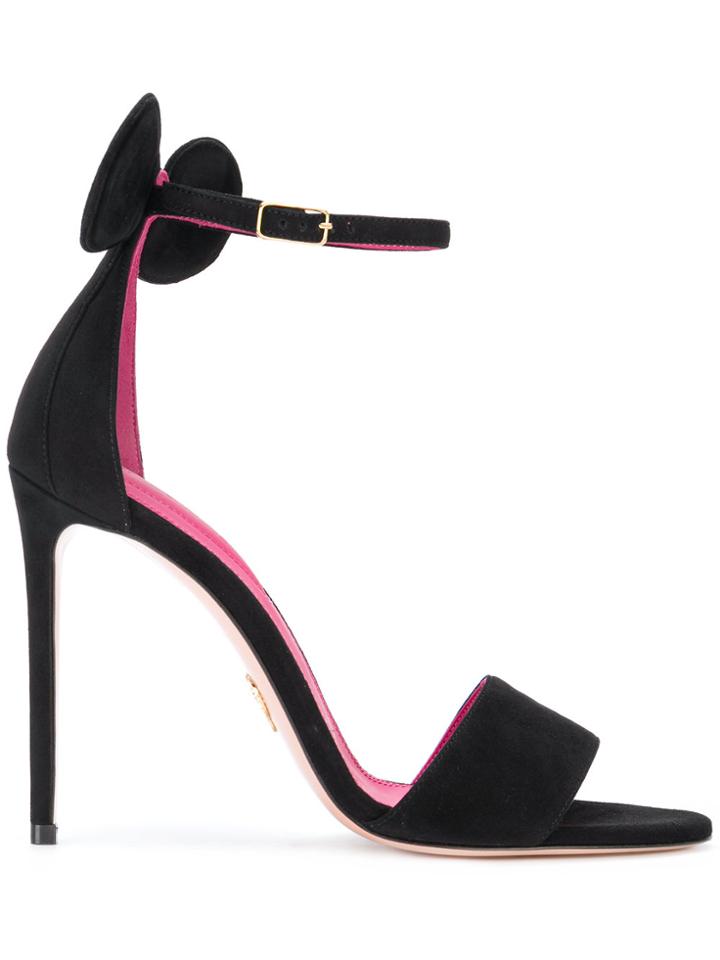 Oscar Tiye Stiletto Heel Sandals - Black