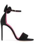 Oscar Tiye Stiletto Heel Sandals - Black