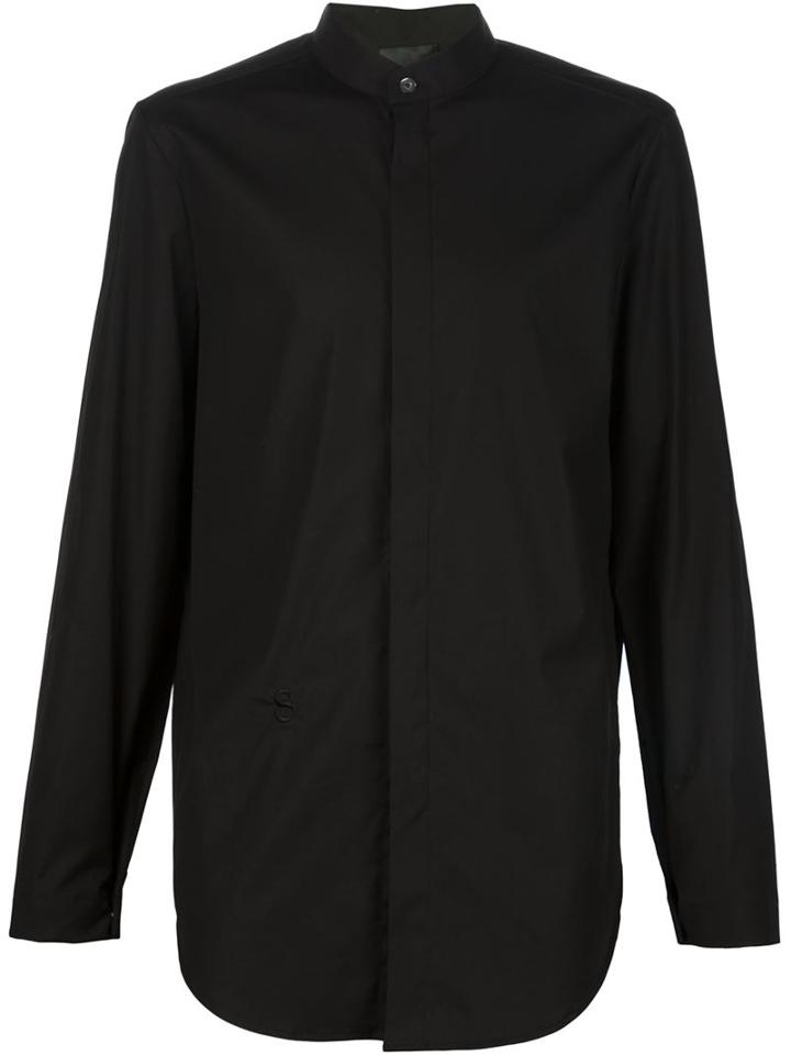 Thamanyah Band Collar Shirt