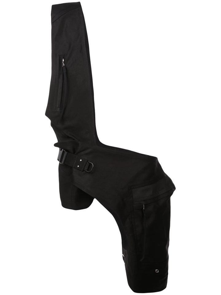 Rick Owens Deconstructed Vest - Black