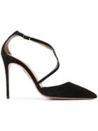 Aquazzura Classic Cut Out Pumps - Black