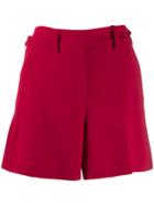 Red Valentino Side Buttoned Fastening Shorts