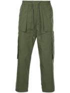 Juun.j Drawstring-waist Trousers - Green