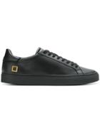 D.a.t.e. Monochrome Lace-up Sneakers - Black
