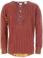 Levi's Vintage Clothing Henley Sweatshirt - Yellow & Orange