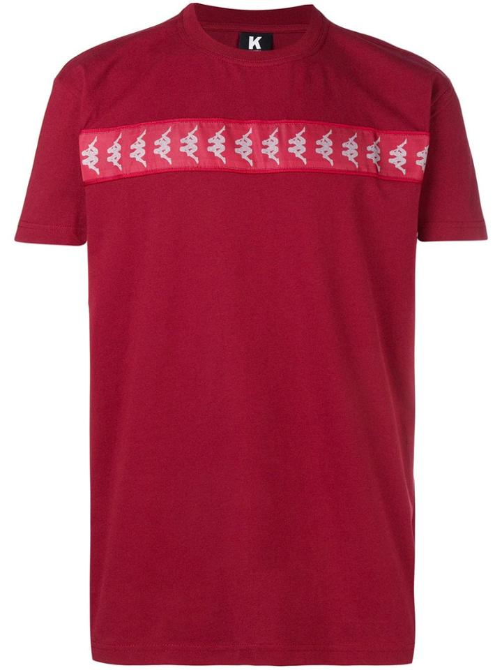 Kappa Kontroll Logo Band T-shirt - Red