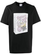 Adidas Cereal Print T-shirt - Black