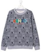 Kenzo Kids Teen Eye Motif Sweater - Grey