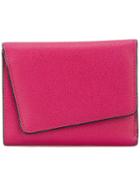 Valextra Twisted Cardholder Wallet - Pink & Purple
