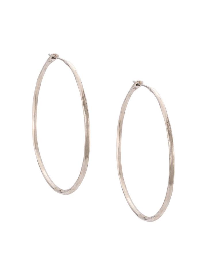 Werkstatt:münchen Hoop Earrings - Silver