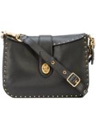 Coach Border Rivet Crossbody Clutch - Black